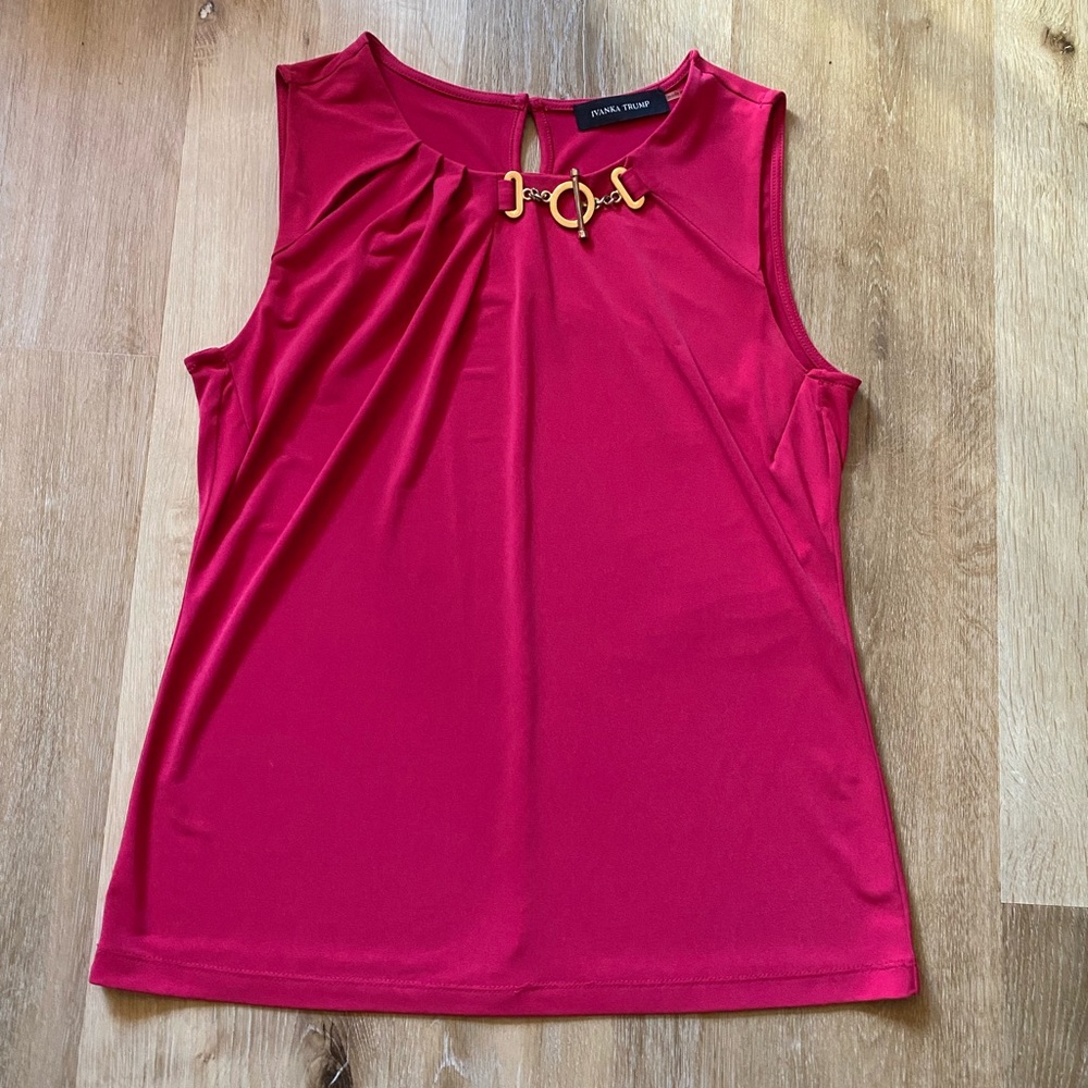 Ivanka Trump Pink Blouse size Medium